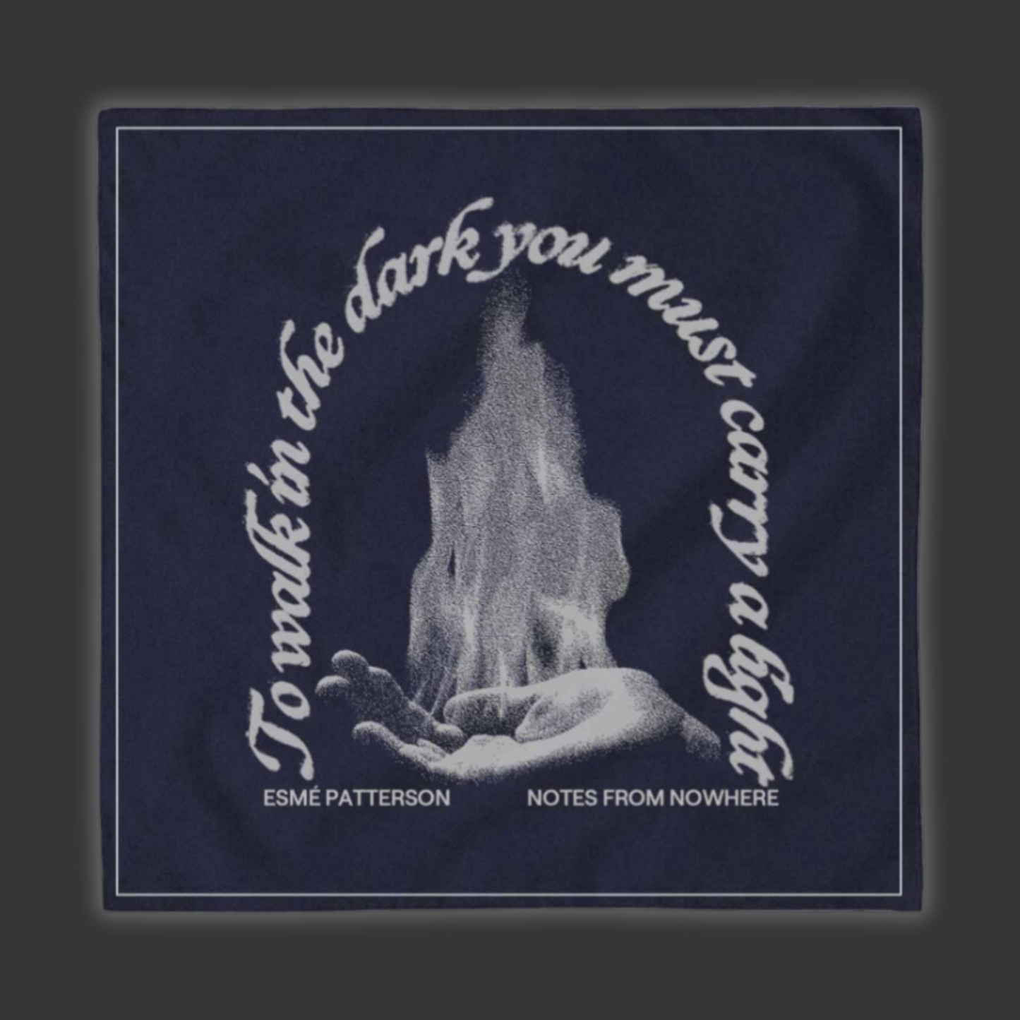 Pre-Order Notes From Nowhere-Navy Bandana