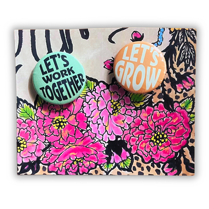 Let's Grow! Pin Set